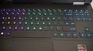 How to turn on omen keyboard light?