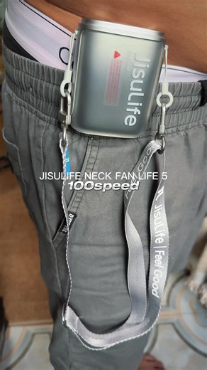 Jisulife Neck Fan & Waist Turbo Fan Portable — Best Summer Cooling