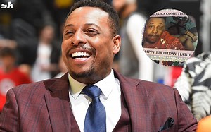 Paul Pierce receives super NSFW birthday cake featuring his selfie with a stripper, blames his friends for it: "They play too much!"