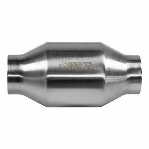Flowmaster Mustang 200 Series Catalytic Converter; 2.50-inch Inlet/2.50-Inch Outlet; 49-State Legal 2000125 (Universal; Some Adaptation May Be Required) - Free Shipping