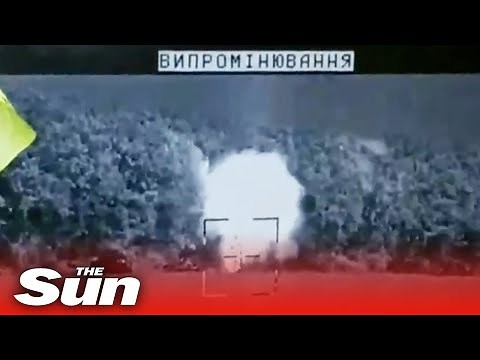 Ukraine forces destroy over a dozen Russian tanks & combat vehicles