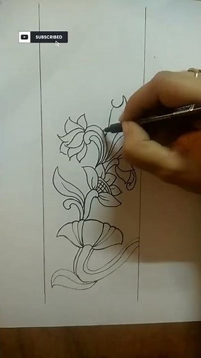 How to draw Aalekhan l आलेखन कैसे बनाएं l easy Aalekhan drawing for beginners