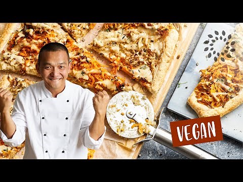 Gemüsekuchen im Blätterteig [Rezept] - Vegan