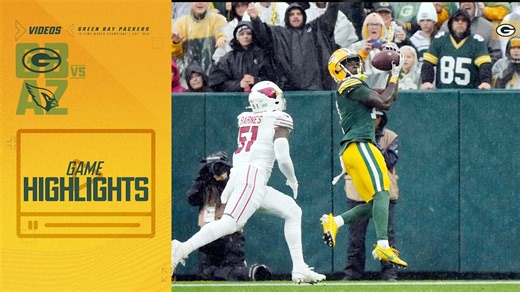 Jayden Reed TOUCHDOWN | Packers vs. Cardinals