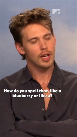 Austin Butler's description of Zoë Kravitz's eye colour is so cute 😭 | MTV UK