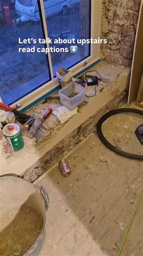 Little Welsh House & Chapel on Instagram: "Upstairs tidy-up complete ✔️ Just like downstairs, it was chaos… and now it’s all cleared, swept and ready for a new year of work at Little Welsh House & Chapel. As you wander through: the main bedroom with its little returns (and future balcony views), past the stairs into what will be the bathroom, and along the landing to the smaller room that’s destined to become a 2nd bedroom a cosy book nook 📚 At the end you’ll spot Rob’s current obsession — the 