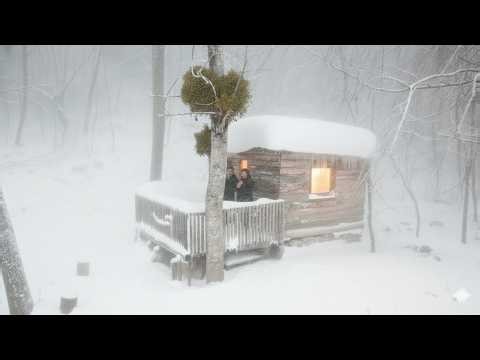SURVIVAL in -50°F ALASKA: Winter Alone In Wilderness Off Grid in an Abandoned Cabin