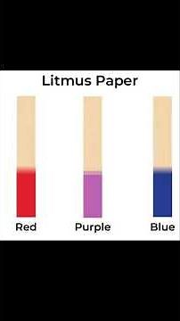 Acid -base indicators/10th class physical science