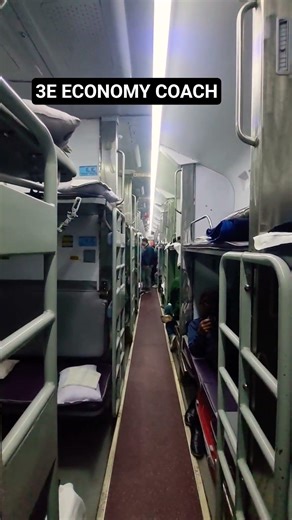 Irctc 3E coach #travel#vlog #indianrailways