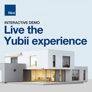 La demo interattiva Yubii è finalmente qui! Trasforma il tuo telefono in un telecomando e tocca con mano (e con le dita) i benefici di vivere in una smart home. Ora disponibile nel nostro sito! | Nice Group