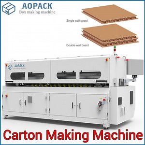 [Hot Item] Aopack China Top Carton Make Machinery Factory Manufacturer Corrugated Box Making Machine