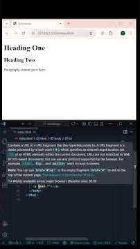 HTML Elements & Attributes #css #html #frontend