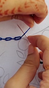 67K views · 330 reactions | Unique basic chain stitch ||#handembroidery #trendingreelsvideo #secrethandstitch #reelsvideo | Secret Hand Stitch | Facebook