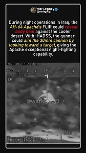 The Apache Could See You in the Dark #shorts