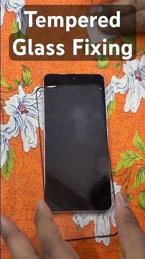 GLOSSY TEMPERED GLASS KA PRO FIXING METHOD | NO BUBBLES