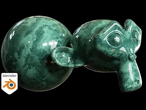 Procedural Aqua Marble Material (Blender Tutorial)