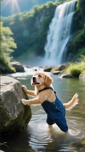 "Unlikely Best Friends: The Puppy and the Turtle's Heartwarming Bond"