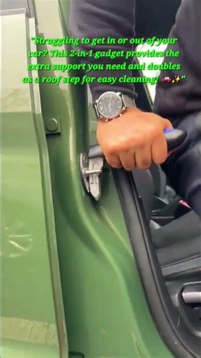 ​2-in-1 Car Door Latch Handle & Roof Access Step: The Ultimate Mobility Gadget!