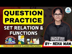 BCA 2nd SEMESTER |MATHEMATICS |For All University| Set Relation & Function|QUESTION PRACTICE |DAY-06