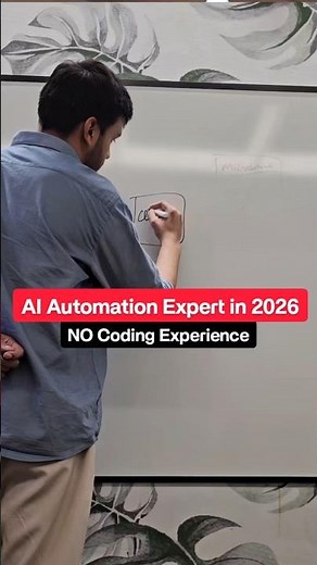 AI Automation Expert Roadmap 2026, No Experience Needed