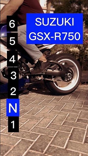 Maximum speed for each gear on a Suzuki GSX-R750