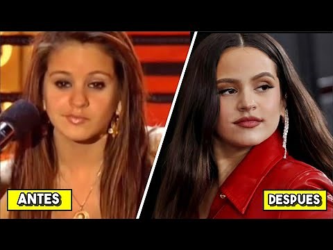 This is what Rosalía's face looked like before she was famous.