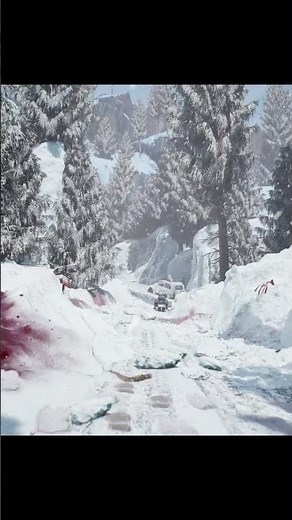 Render Showcase Snowy World in Unreal Engine 5 #shorts #unrealengine5