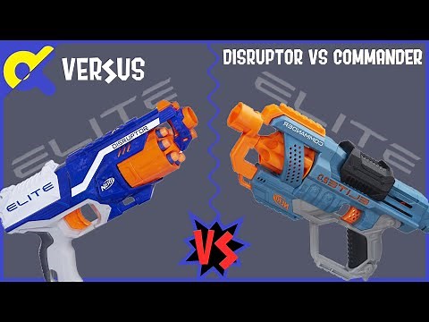 [VERSUS] Nerf Elite Disruptor VS Nerf Elite 2.0 Commander (français) - Blaster Zone
