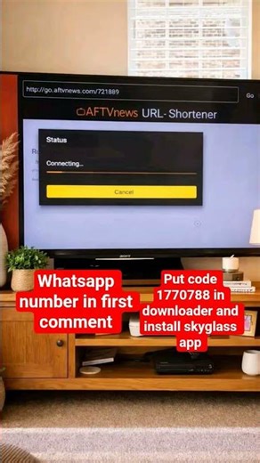 Put code 1770788 in downloader and install skyglass app cheers