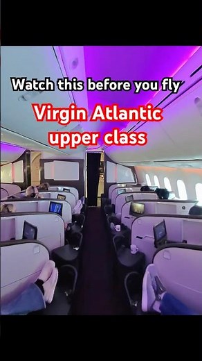 Watch this before you fly Virgin Atlantic Upper Class #virginatlantic #upperclass #luxurytravel
