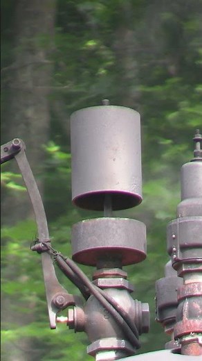 Shop Built Replica C&O Hooter #shorts #steamengine #steam #railroad #steamlocomotive #steamtrain