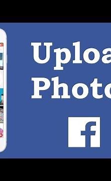 How To Upload Photos Facebook App iPhone