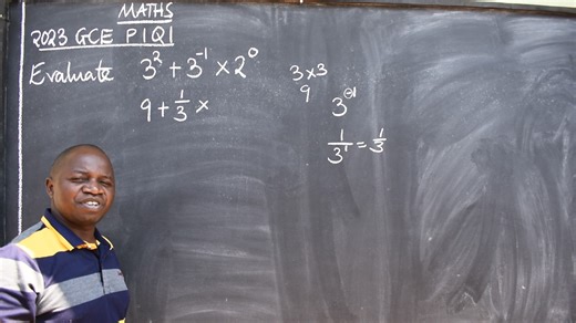 19K views · 1.7K reactions | 2023 GCE MATHS P1 Q1 NOTE: 2024 GCE LESSONS HAVE STARTED IN: English, Mathematics, Science, Biology and Addma. Call/Whatsapp 777448440 Share the video! | Introductory Learning | Facebook