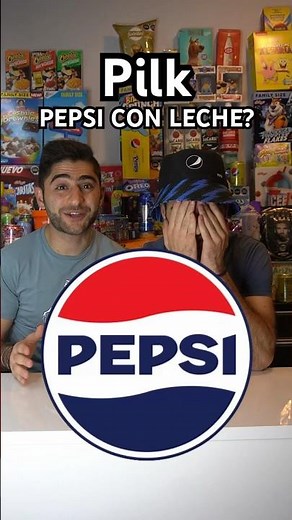 PEPSI with MILK?! Pilk 🔵🥛 #yesisomostwins #pepsi #pilk #recipe #combinations