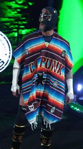 CM PUNK BROUGHT BACK THIS FIRE BURNS AT WORLDS COLLIDE! #fyp #wwetiktok #cmpunk #mitb #worldscollide