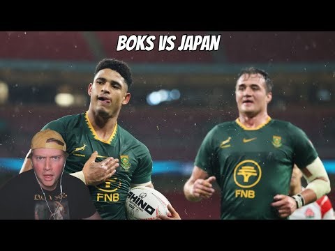 Reaction to Springboks vs Japan in London