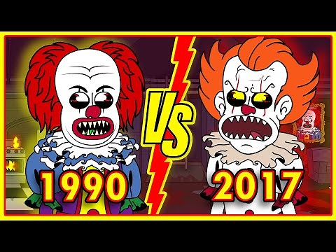 Old Pennywise (1990) vs New Pennywise (2017) (Parody Animation)