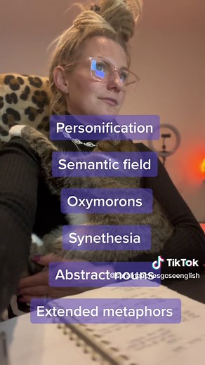 Save these - use them in your own creative writing - find them in extracts and books your read! #sarahteachesenglish #gcseenglishliterature #gcseenglishlanguage #gcsesmaths #gcsepredictions #year11 #school #revision #gcse #gcsepastpapers #year10 #privatetutor #gcseexaminer #aqaenglishgcse #edexcelenglish #eduqasenglish #studytok #tiktokschool