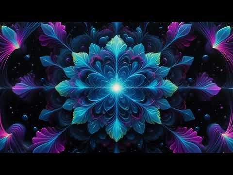[4K] Psychedelic Visuals for LSD & Shroom Trips | Crystalline Seed of Consciousness