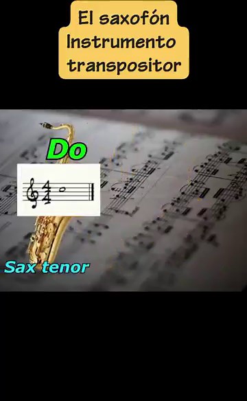 El saxofón transpositor #saxophone #aprendesaxofon #tutorialsaxofon #saxalto #saxofontenor | Juansax.SheetMusic