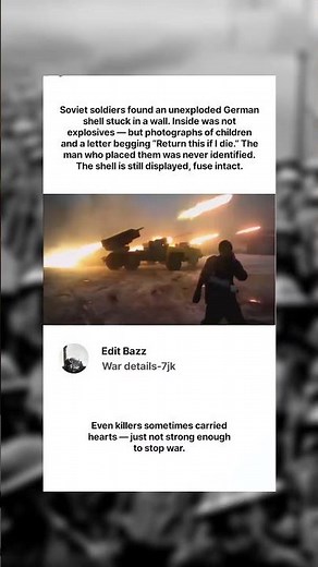 The Shell That Never Exploded #solider #history #ww2 #military