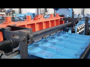 Roofing Sheet Double Layer Roll Forming Machine