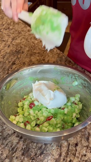 💚🍒Pistachio Fluff Salad🍒💚 Type “RECIPE” and I’ll send you a direct link (check your inbox/message requests) https://www.dinnerin321.com/pistachio-fluff-salad/ #jellosalad #jello #salad #saladsthatdontsuck #pistachio #pistachiopudding #pistachiosalad #watergate #watergatesalad #southerncooking #christmastime #dessert #appetizers #sweettreat #marshmallows #easyrecipe #easydessert #simplerecipes #vintagechristmas | Dinner in 321