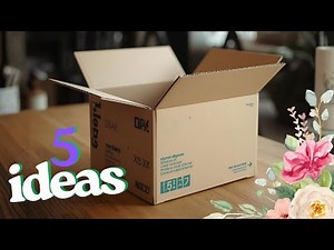 5 Budget DIYs: Smart Ways to Reuse Cardboard Boxes
