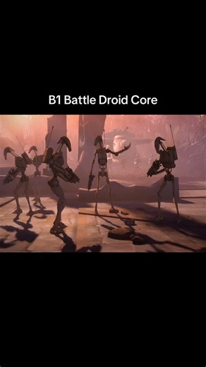 Infinite_star_wars on Instagram: "B1 battle droid core || credit: breckin.skywalker via TikTok"