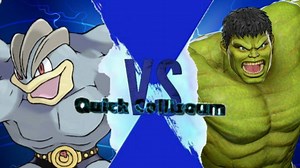 Quick Colliseum #2: Machamp vs The Hulk | Death Battle: Reboot! Amino