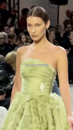 The spin was amazing #fashion #model #runway