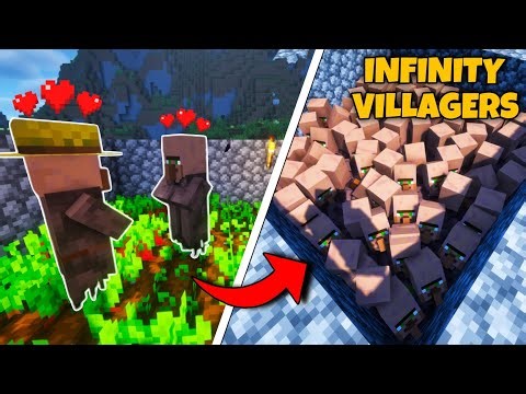 Build This Once & Get Infinite Villagers Forever 🔥