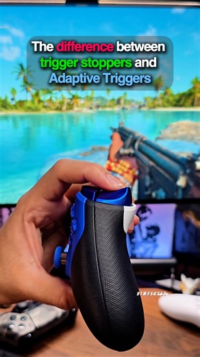 The Difference Between PS5 and Xbox Controller Triggers! #ps5 #xbox
