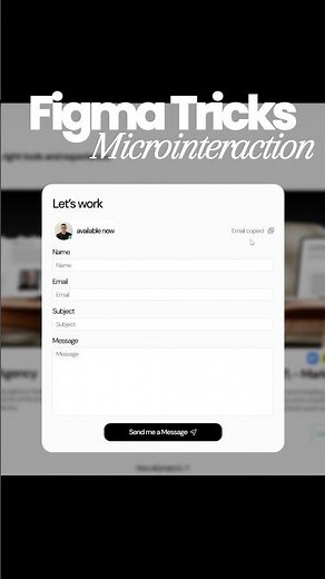 Simple Figma Microinteraction You Need